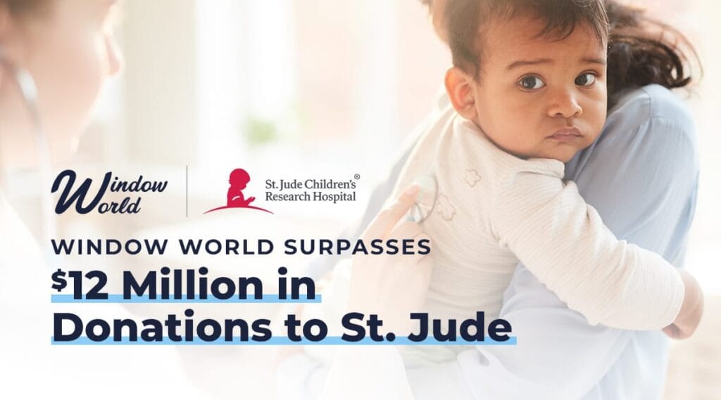 window world donation to st. jude